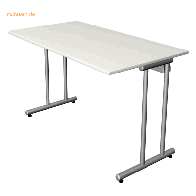Kerkmann Weißer Rechteckiger Büro Schreibtisch - 120x65cm Kerkmann Weißer Rechteckiger Büro Schreibtisch - 120x65cm