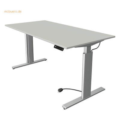 Kerkmann Move 3 höhenverstellbarer Schreibtisch - Elektrisch, T-Fuß, 160x80 cm Kerkmann Move 3 höhenverstellbarer Schreibtisch - Elektrisch, T-Fuß, 160x80 cm