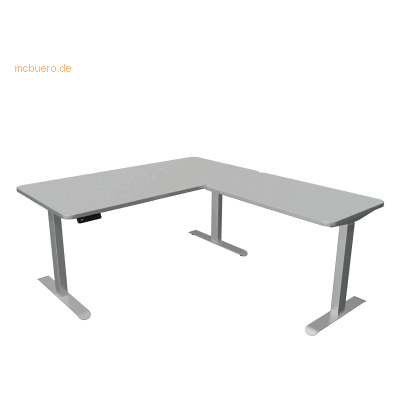 Kerkmann Move 3 Premium Elektrischer höhenverstellbarer Schreibtisch - L-Form Kerkmann Move 3 Premium Elektrischer höhenverstellbarer Schreibtisch - L-Form