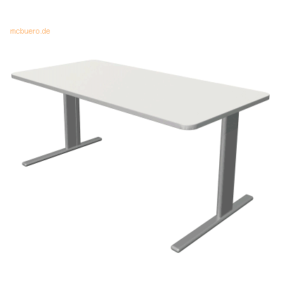 Kerkmann Schreibtisch Unic BxTxH 160x80x75cm weiß Kerkmann Schreibtisch Unic BxTxH 160x80x75cm weiß