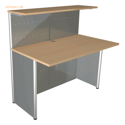 Kerkmann Kompakt-Theke Genua Grundtheke gerade BxTxH 1160x700x1150cm a Kerkmann Kompakt-Theke Genua Grundtheke gerade BxTxH 1160x700x1150cm a