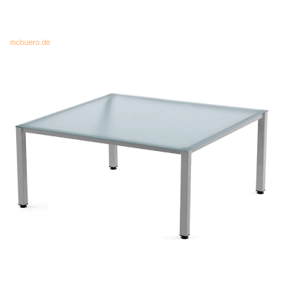 Rocada Schreibtisch Executive - Stahlgestell, Glasplatte 120x120x73cm Rocada Schreibtisch Executive - Stahlgestell, Glasplatte 120x120x73cm
