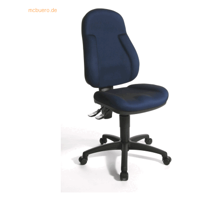 Topstar WELLPOINT 10 - Bürostuhl - Blau Stoff Topstar WELLPOINT 10 - Bürostuhl - Blau Stoff