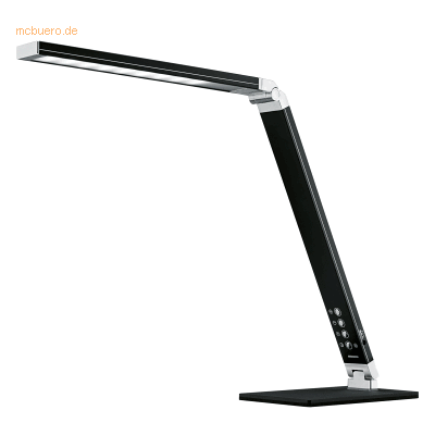 Hansa Schwarze LED Schreibtischlampe - 420mm, 500lm, dimmbar Hansa Schwarze LED Schreibtischlampe - 420mm, 500lm, dimmbar