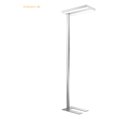 Alco Stehlampe - Modern Silber LED Leseleuchte Alco Stehlampe - Modern Silber LED Leseleuchte