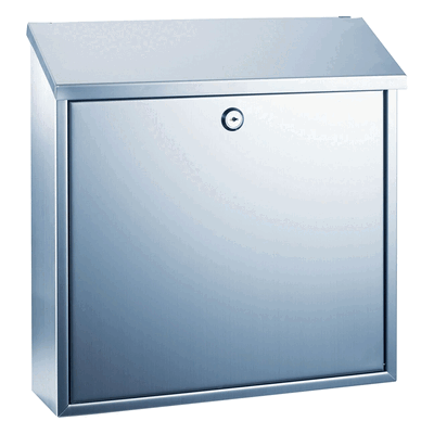 Alco Briefkasten Edelstahl rostfrei 360x100x360mm silber Alco Briefkasten Edelstahl rostfrei 360x100x360mm silber