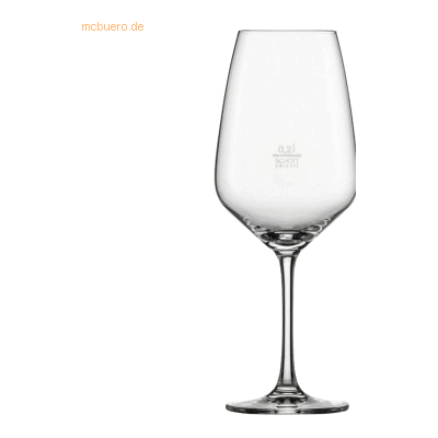 Schott Zwiesel Rotweingläser Taste 0,2 l - 6 Stück Schott Zwiesel Rotweingläser Taste 0,2 l - 6 Stück