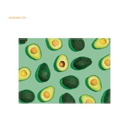 Showdown Tischset Avocado grün 6 Stück Showdown Tischset Avocado grün 6 Stück