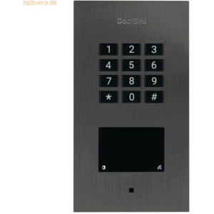 DoorBird DoorBird Zutrittskontrollsys. A1121 Unterputz Edelst., Titan DoorBird DoorBird Zutrittskontrollsys. A1121 Unterputz Edelst., Titan