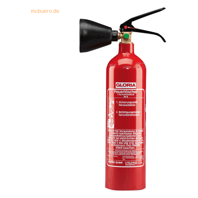 GLORIA KS 2 SBS Kompakt CO2 Feuerlöscher - Feuerlöscher GLORIA KS 2 SBS Kompakt CO2 Feuerlöscher - Feuerlöscher