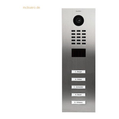 DoorBird DoorBird D2105V IP Video Türstation V2A Edelstahl DoorBird DoorBird D2105V IP Video Türstation V2A Edelstahl