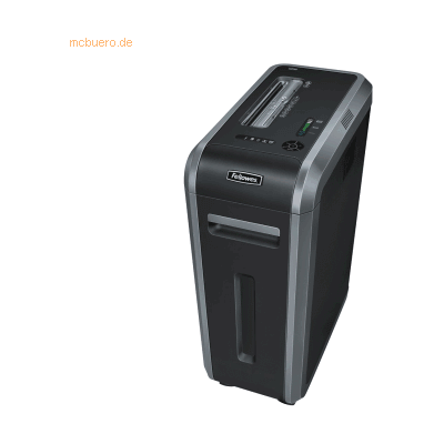 Fellowes Aktenvernichter 125Si Streifenschnitt 5,8mm schwarz/silber Fellowes Aktenvernichter 125Si Streifenschnitt 5,8mm schwarz/silber