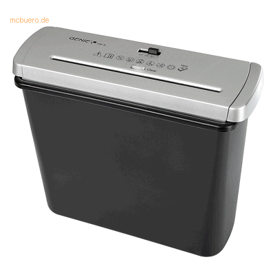Genie Aktenvernichter 106 S silber/schwarz 6 Blatt Genie Aktenvernichter 106 S silber/schwarz 6 Blatt