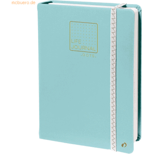 Quo Vadis Life Journal 21 Dot Wassergrün Quo Vadis Life Journal 21 Dot Wassergrün