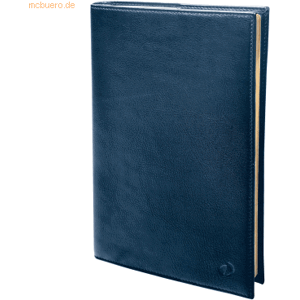 Quo Vadis Buchkalender Minister 16x24cm Montebello blau 2026 Quo Vadis Buchkalender Minister 16x24cm Montebello blau 2026
