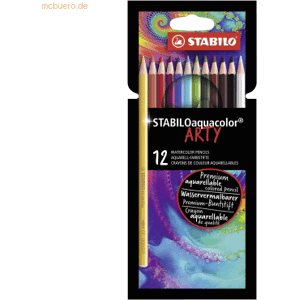 Stabilo Aquacolor ARTY Buntstifte - 12er Set Stabilo Aquacolor ARTY Buntstifte - 12er Set