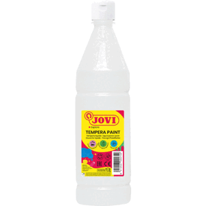 Jovi Flüssige Plakatfarbe 1000ml Flasche, weiß Jovi Flüssige Plakatfarbe 1000ml Flasche, weiß