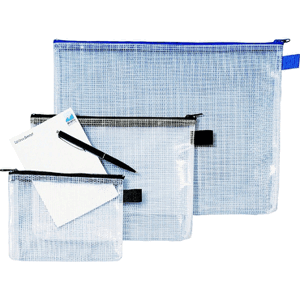 Hetzel Dokumententasche Mash Bags A4 farblos/schwarz Hetzel Dokumententasche Mash Bags A4 farblos/schwarz