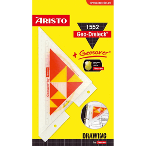 Aristo - Geo-Dreieck Geosaver - Acryl - 160mm - Geodreieck Aristo - Geo-Dreieck Geosaver - Acryl - 160mm - Geodreieck