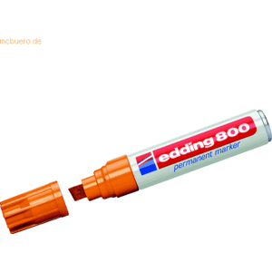 5 x Edding Permanentmarker edding 800 4-12mm orange 5 x Edding Permanentmarker edding 800 4-12mm orange