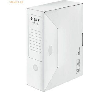 Leitz Archivbox Infinity A4 100mm weiß Leitz Archivbox Infinity A4 100mm weiß