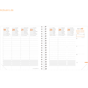 Quo Vadis Ersatzeinlage Time & Life Medium 16x16cm 2026 Quo Vadis Ersatzeinlage Time & Life Medium 16x16cm 2026