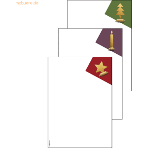 Sigel Weihnachtsmotivrecycling-Papier-Set - A4 - 2er Pack Sigel Weihnachtsmotivrecycling-Papier-Set - A4 - 2er Pack