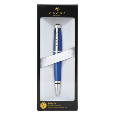 Cross Rollerball Edge Blau, mit Gel-Mine, Self Serve Cross Rollerball Edge Blau, mit Gel-Mine, Self Serve