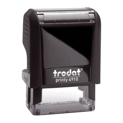 trodat Stempel Printy 4910 - max. 3 Zeilen 26 x 9 mm. trodat Stempel Printy 4910 - max. 3 Zeilen 26 x 9 mm.