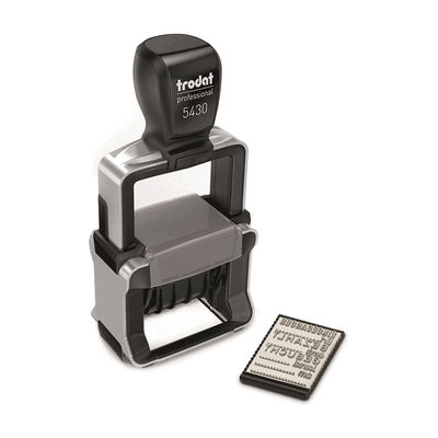 trodat Stempel Selbstfärber 3 TexteTrodat 5430/L. trodat Stempel Selbstfärber 3 TexteTrodat 5430/L.