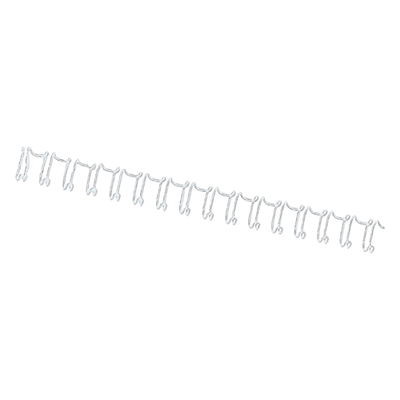 Rexel Drahtbinderücken 34 Ringe 6mm VE=100 Stück weiß Rexel Drahtbinderücken 34 Ringe 6mm VE=100 Stück weiß