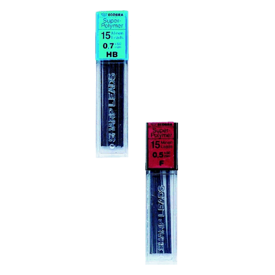 12 x Ecobra Feinminen Dose mit 15 Minen 0,7mm B 12 x Ecobra Feinminen Dose mit 15 Minen 0,7mm B