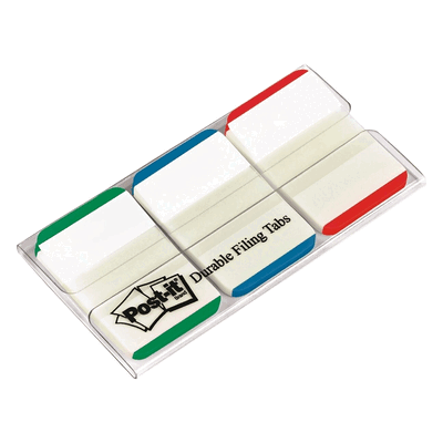 Post-it Index Index Strong 25,4x38mm grün/blau/rot Post-it Index Index Strong 25,4x38mm grün/blau/rot