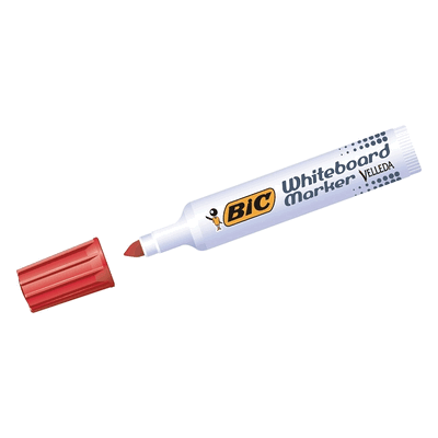 12 x Bic Whiteboardmarker Velleda Rundspitze 1,9mm rot 12 x Bic Whiteboardmarker Velleda Rundspitze 1,9mm rot