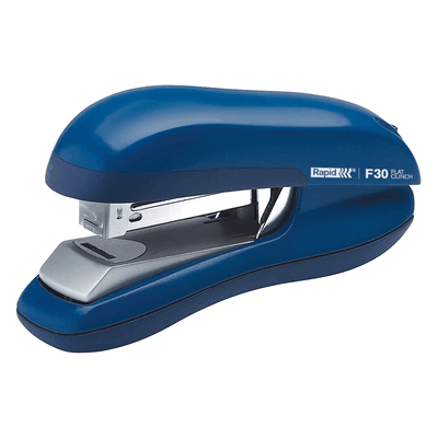 Rapid Heftgerät F30 Flat-Clinch blau Rapid Heftgerät F30 Flat-Clinch blau