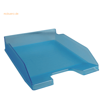 Exacompta Briefablage A4 Combo türkis transparent Exacompta Briefablage A4 Combo türkis transparent