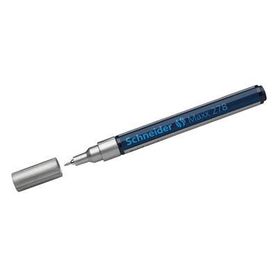 Schneider Maxx 278 Marker - Runde Spitze 0,8mm Silber Schneider Maxx 278 Marker - Runde Spitze 0,8mm Silber