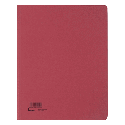 25 x Bene Einschlagmappe A4 Karton 250g/qm rot 25 x Bene Einschlagmappe A4 Karton 250g/qm rot