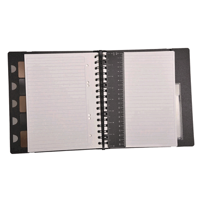 6 x Exacompta Meetingbook A5 90g/qm 160 Blatt liniert schwarz 6 x Exacompta Meetingbook A5 90g/qm 160 Blatt liniert schwarz