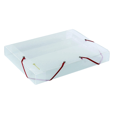 Exacompta Dokumentenbox A4 40mm Kristall transparent Exacompta Dokumentenbox A4 40mm Kristall transparent