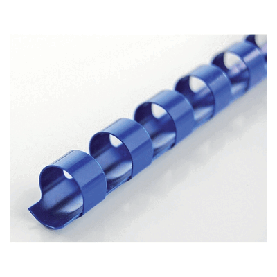 GBC Binderücken 21 Ringe 12mm blau VE=100 Stück GBC Binderücken 21 Ringe 12mm blau VE=100 Stück