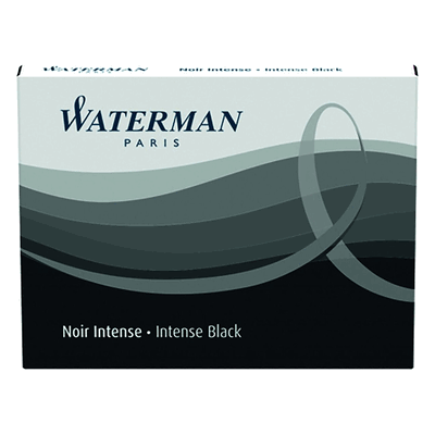 Waterman Tintenpatronen Standard schwarz VE=8 Stück Waterman Tintenpatronen Standard schwarz VE=8 Stück