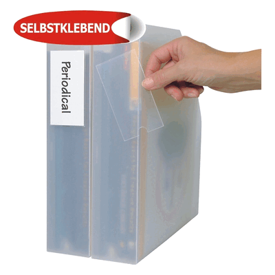 3L Beschriftungsfenster 35x75mm selbstklebend VE=48 Stück 3L Beschriftungsfenster 35x75mm selbstklebend VE=48 Stück
