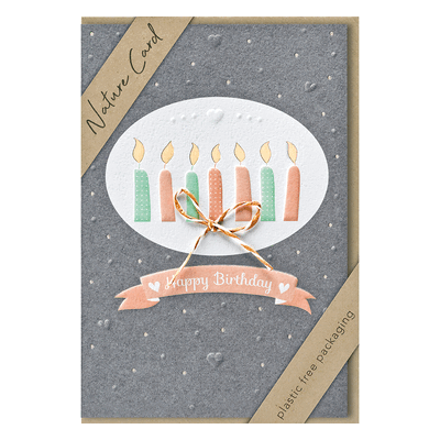 3 x bsb Geburtstagskarte - Natur Card inkl. Umschlag. 3 x bsb Geburtstagskarte - Natur Card inkl. Umschlag.