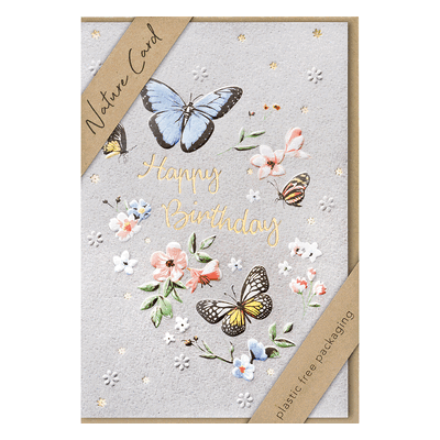 3 x bsb Geburtstagskarte - Natur Card inkl. Umschlag. 3 x bsb Geburtstagskarte - Natur Card inkl. Umschlag.