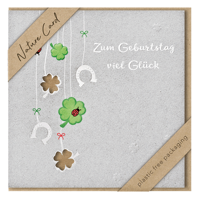 3 x bsb Geburtstagskarte - Natur Card inkl. Umschlag. 3 x bsb Geburtstagskarte - Natur Card inkl. Umschlag.