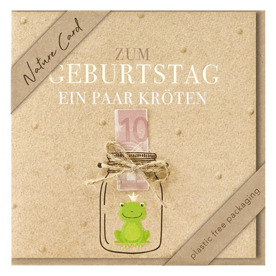 3 x BSB Glückwunschkarte Geldgeschenk Nature Card - inkl. Umschlag. 3 x BSB Glückwunschkarte Geldgeschenk Nature Card - inkl. Umschlag.
