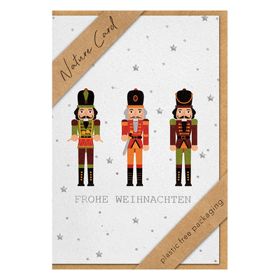 3 x BSB Weihnachtskarte - Natur Card inkl. Umschlag. 3 x BSB Weihnachtskarte - Natur Card inkl. Umschlag.