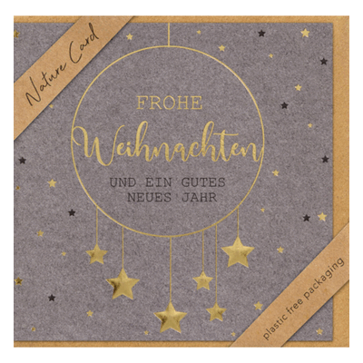 3 x BSB D.T. Weihnachtskarte - Natur Card inkl. Umschlag. 3 x BSB D.T. Weihnachtskarte - Natur Card inkl. Umschlag.