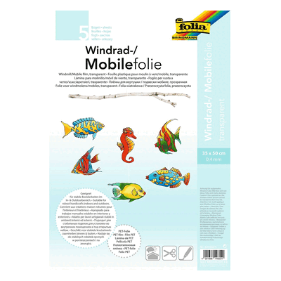 Folia Mobile Fensterfolie - 0,4mm 5ST (35x50cm) Folia Mobile Fensterfolie - 0,4mm 5ST (35x50cm)